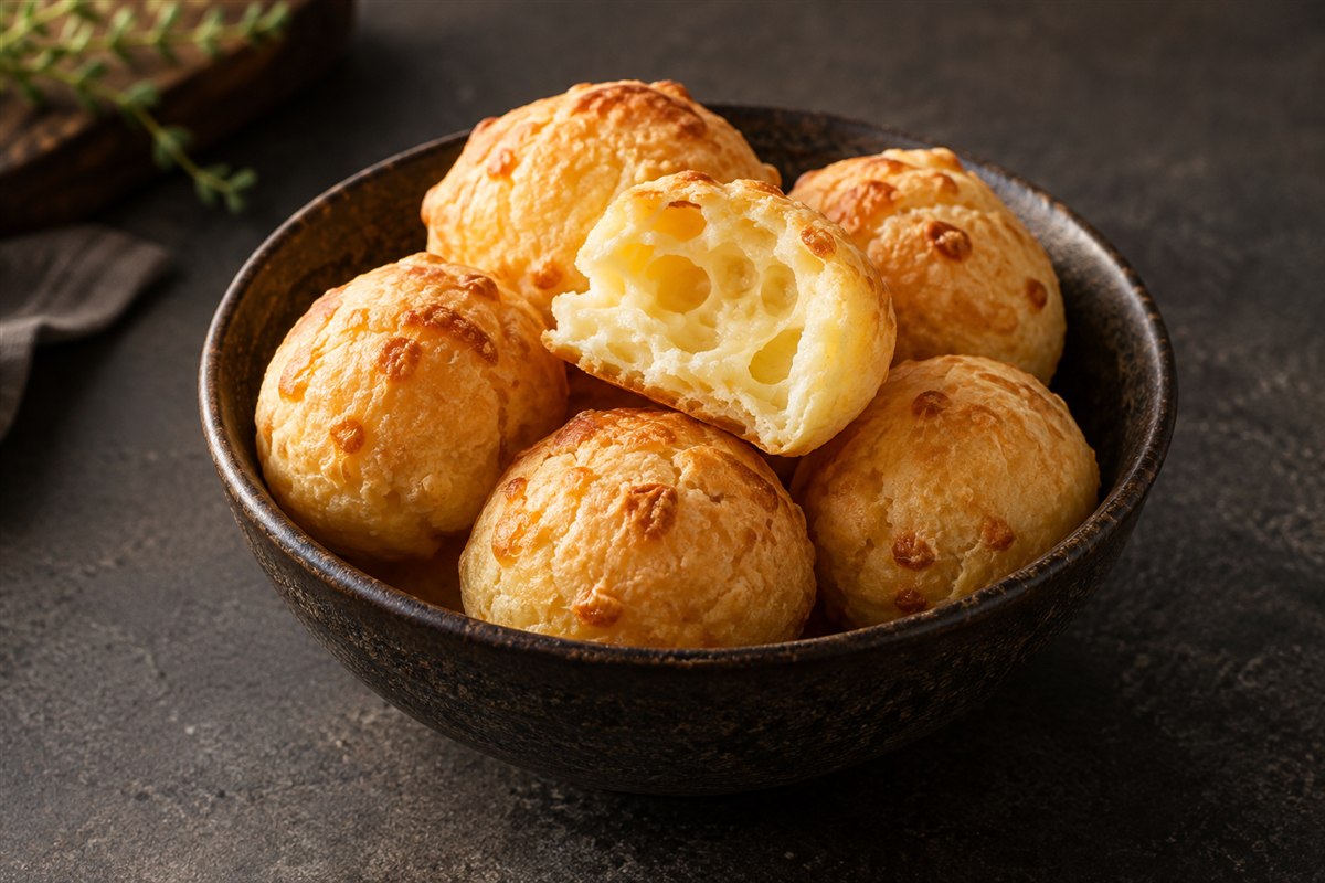Pães de queijo colonial